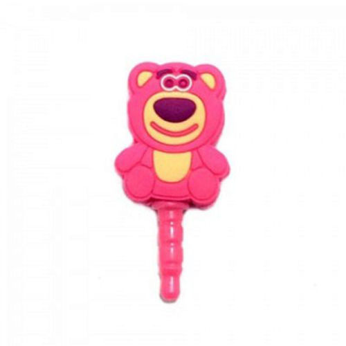 Imagem de Plug Pingente para Proteo Contra Poeira 3,5mm - Ursinho Lotso Toy Story