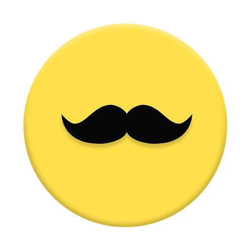 Imagem de Pop Socket - Mustache | Amarelo