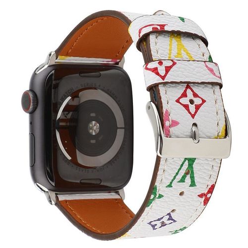 Imagem de Pulseira L.V. Branca para Apple Watch