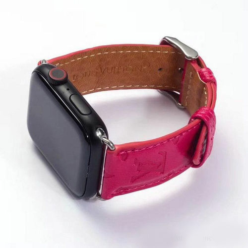 Imagem de Pulseira L.V. Rosa para Apple Watch