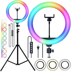 Ring Light 10" LED - RGB Colorido