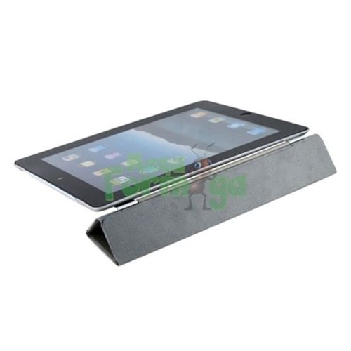Smart Cover de Poliuretano para iPad Air 1 e Air 2 - Cinza