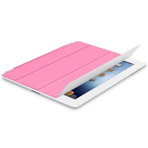 Smart Cover de Poliuretano para iPad Air 1 e Air 2 - Rosa