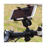 Suporte de Bicicleta e Moto para Smartphone - Preto