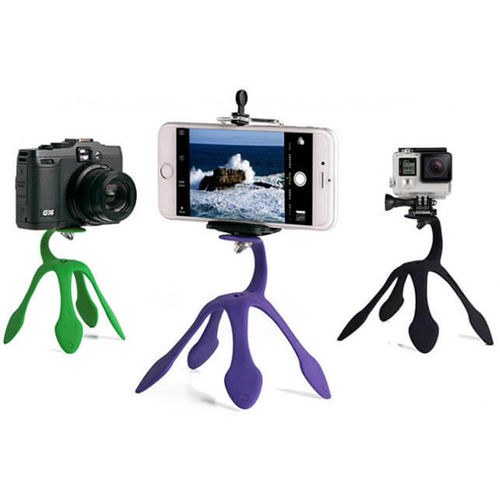 Imagem de Suporte Trip Flexvel para Smartphone, GoPro e Cmera - Diversas Cores