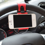 Suporte Veicular de Volante para Smartphone - Preto